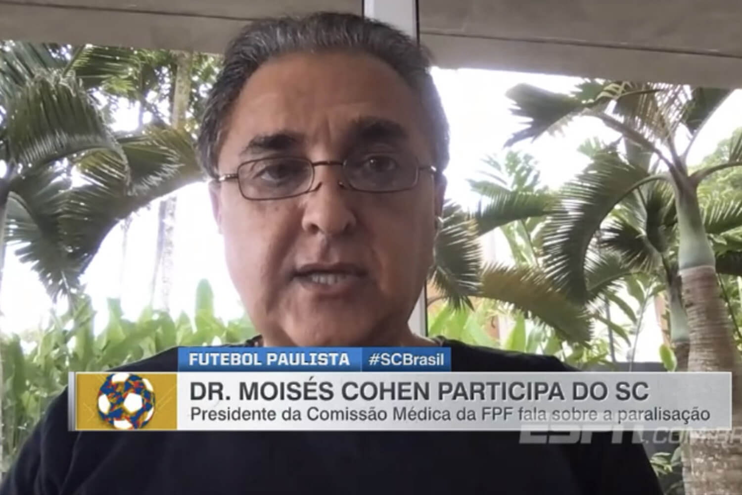 ESPN – Presidente da Comissão Médica da FPF vê sucesso no combate contra a COVID-19